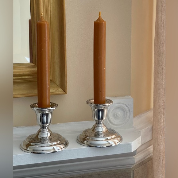 Vintage Birks candleholders - Picture 4 of 8